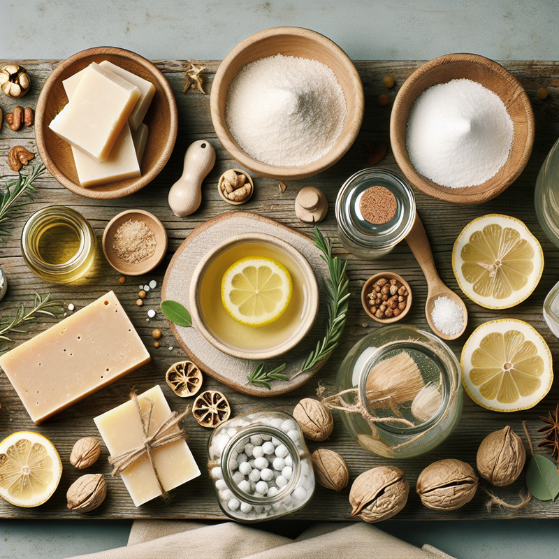 Come realizzare detersivi fai da te con ingredienti naturali