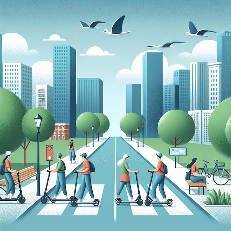 Micro-mobilità urbana: monopattini e città più vivibili