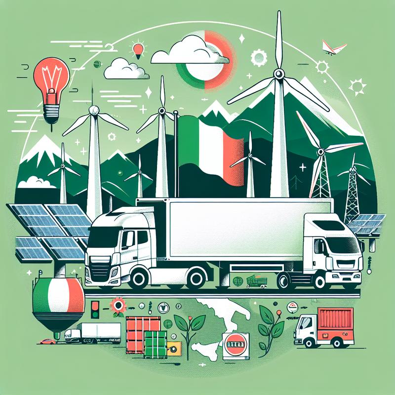 Trasporto merci green: le ultime innovazioni in Italia